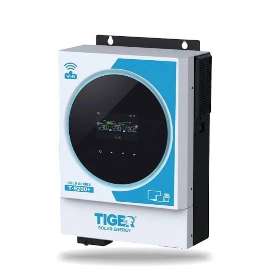 TIGER GOLD SERIES T9200+ 6.2KW Hybrid Solar Inverter | High-Efficiency Solar Power Solution